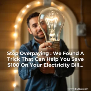 Artistic representation for Stop Overpaying . We Found A Trick That Can Help You Save $100 On Your Electricity Bill Every Month!