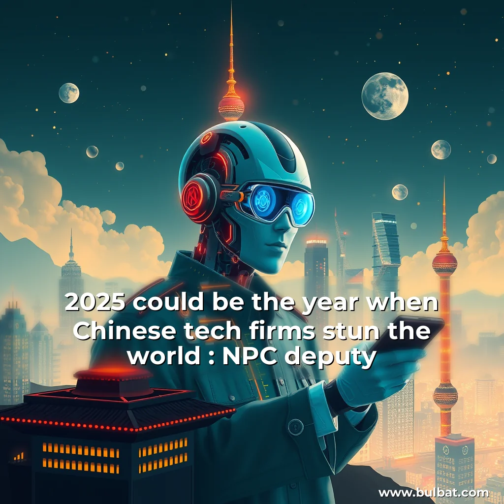 You are currently viewing 2025 could be the year when Chinese tech firms stun the world : NPC deputy