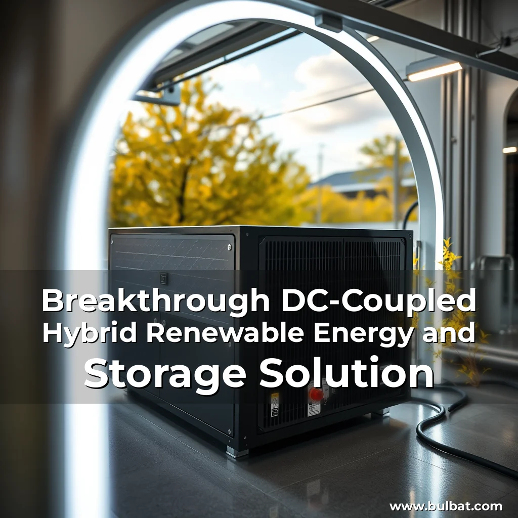 You are currently viewing Breakthrough DC-Coupled Hybrid Renewable Energy and Storage Solution