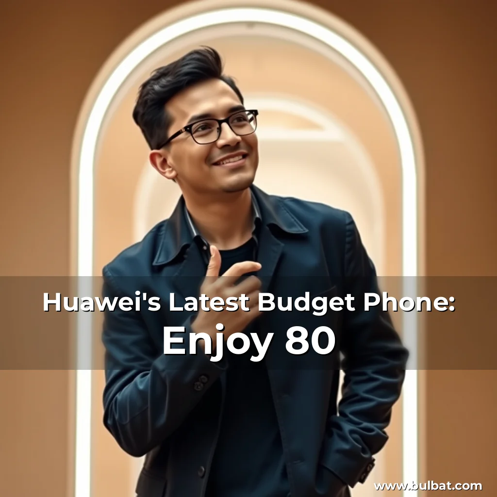 Read more about the article Huawei’s Latest Budget Phone: Enjoy 80