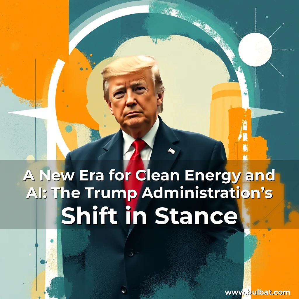 You are currently viewing A New Era for Clean Energy and AI: The Trump Administration’s Shift in Stance