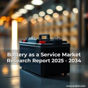 Artistic representation for Battery as a Service Market Research Report 2025 - 2034