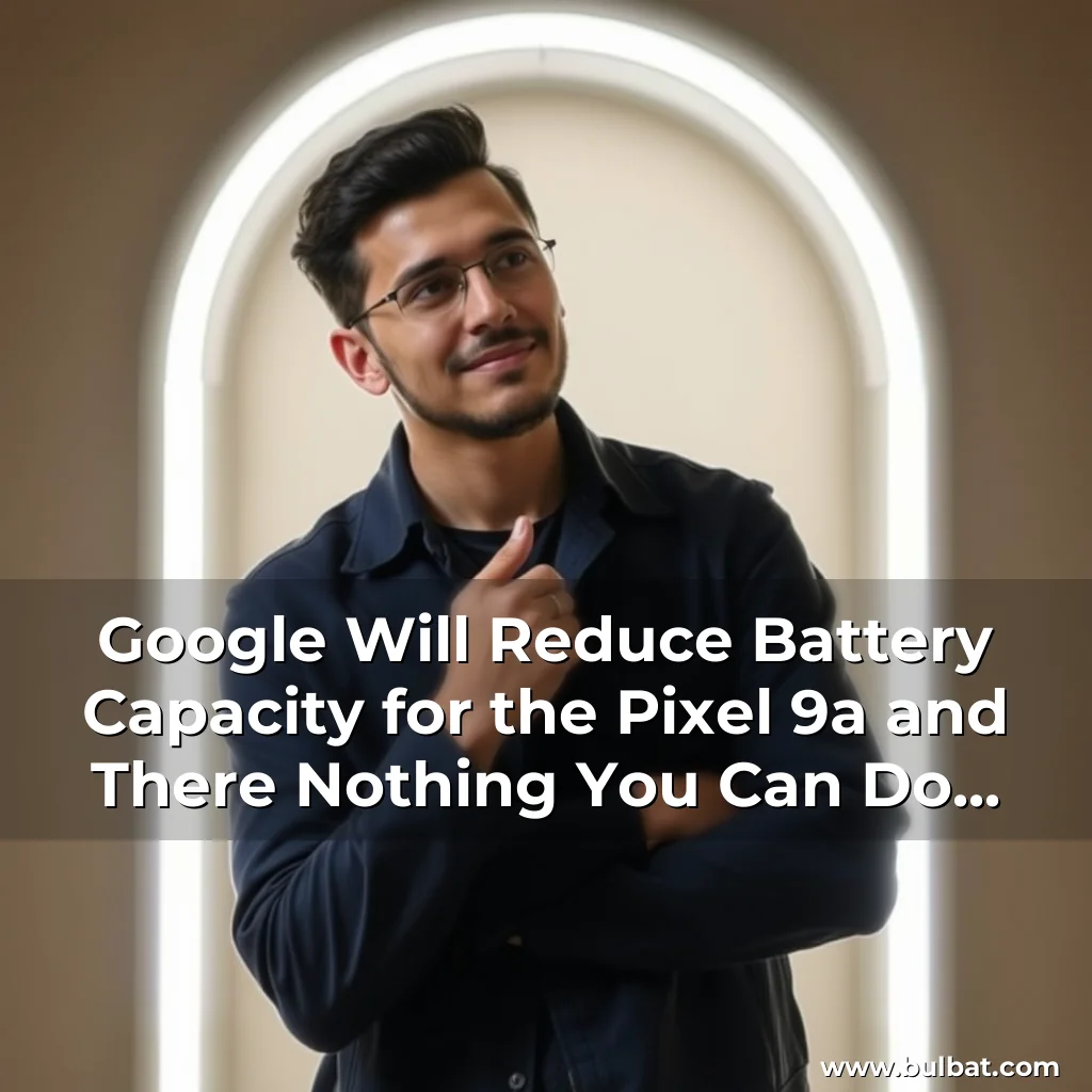You are currently viewing Google Will Reduce Battery Capacity for the Pixel 9a  and There Nothing You Can Do About It