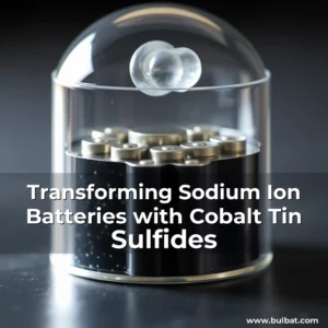 Read more about the article Transforming Sodium  Ion Batteries with Cobalt  Tin Sulfides