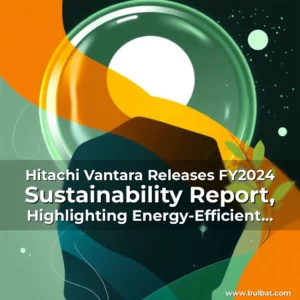 Read more about the article Hitachi Vantara Releases FY2024 Sustainability Report, Highlighting Energy-Efficient Infrastructure and Carbon Reductions