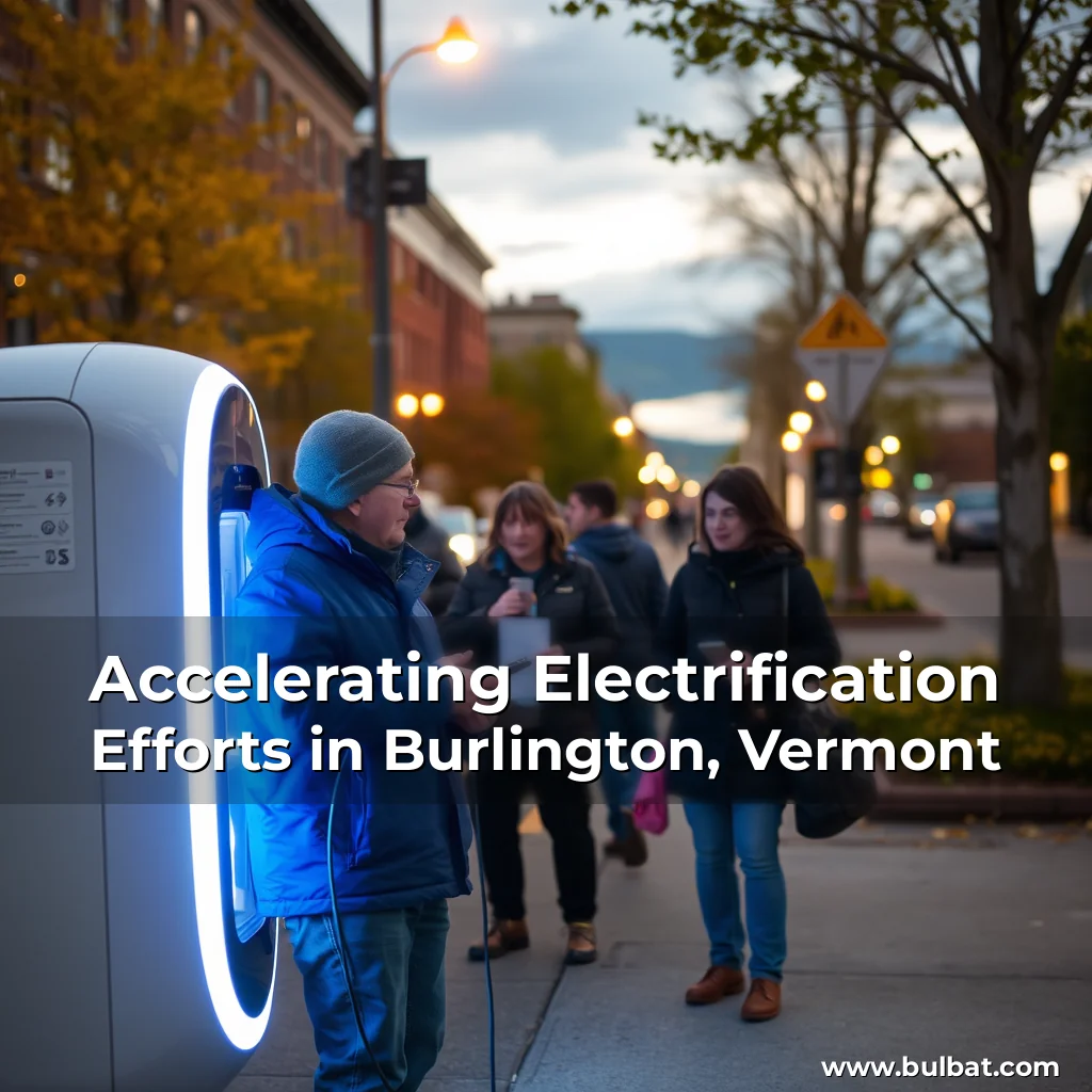 Read more about the article Accelerating Electrification Efforts in Burlington, Vermont