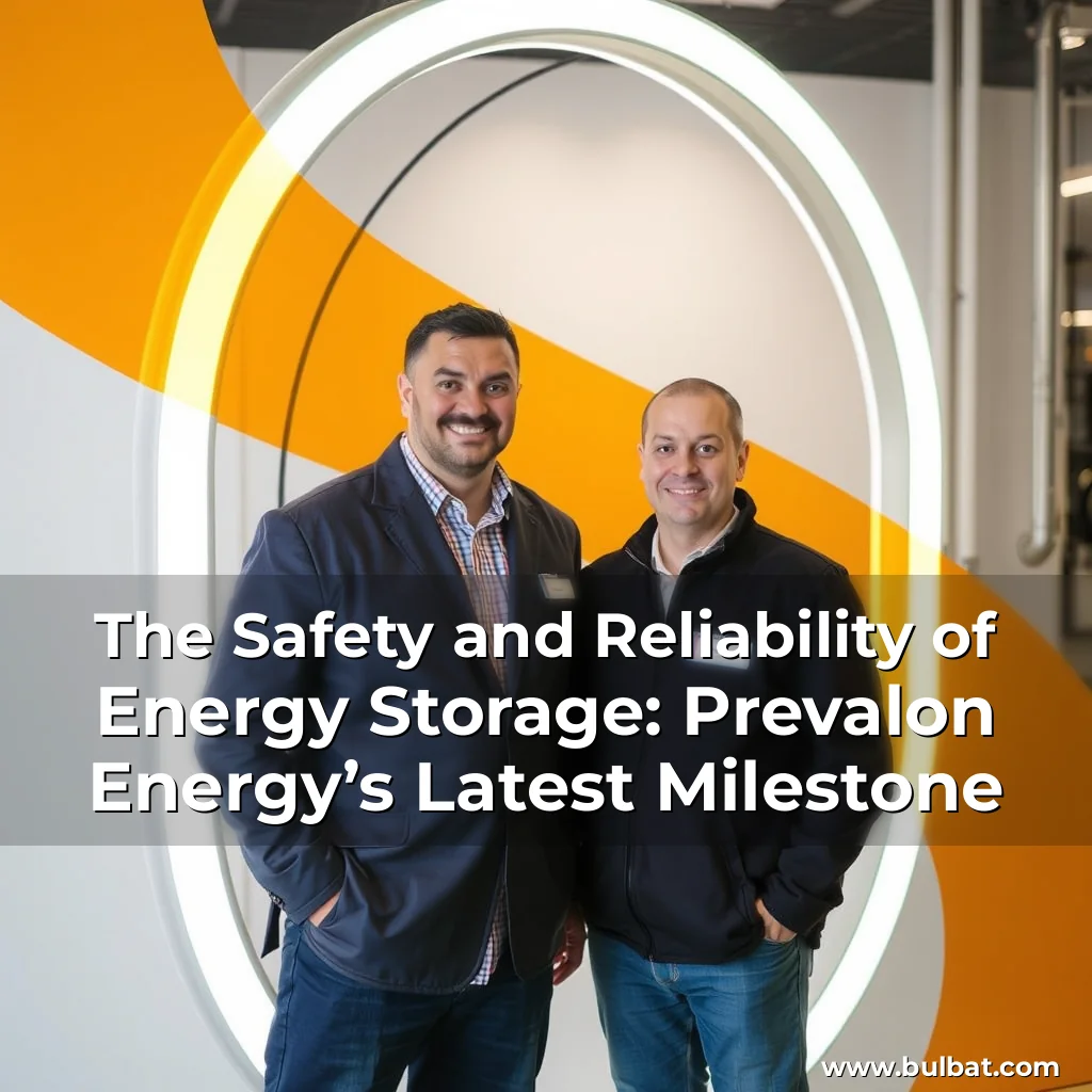 You are currently viewing The Safety and Reliability of Energy Storage: Prevalon Energy’s Latest Milestone