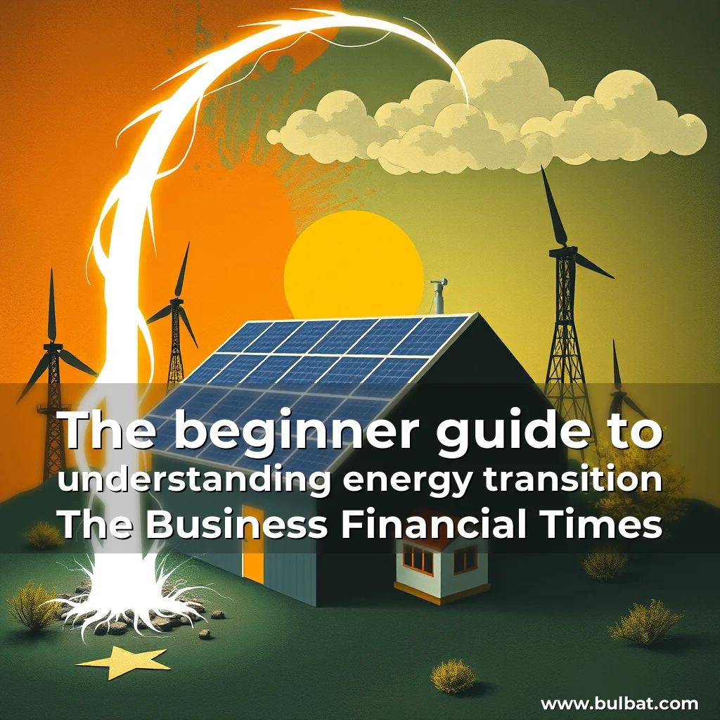 You are currently viewing The beginner guide to understanding energy transition  The Business  Financial Times