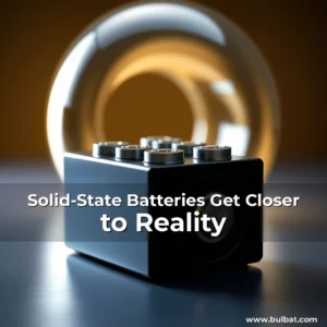 Read more about the article Solid-State Batteries Get Closer to Reality