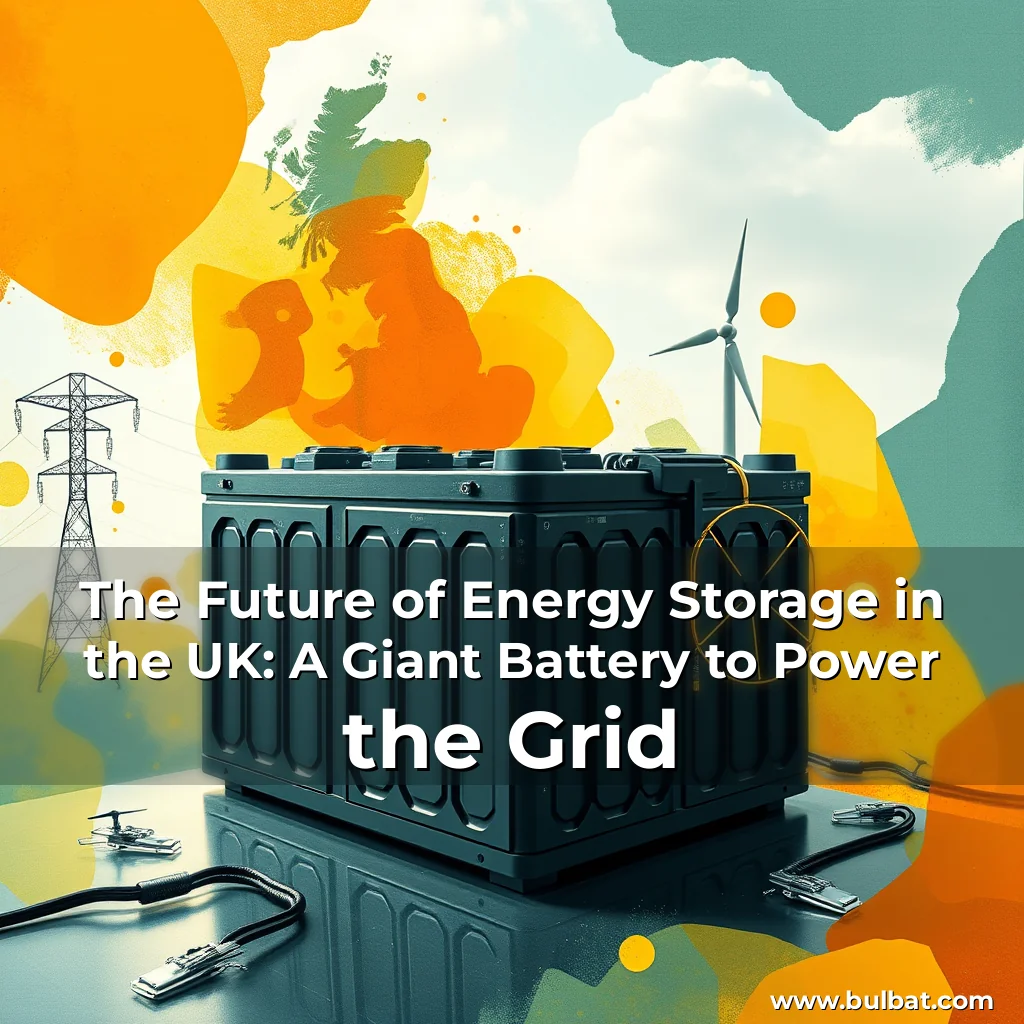 You are currently viewing The Future of Energy Storage in the UK: A Giant Battery to Power the Grid