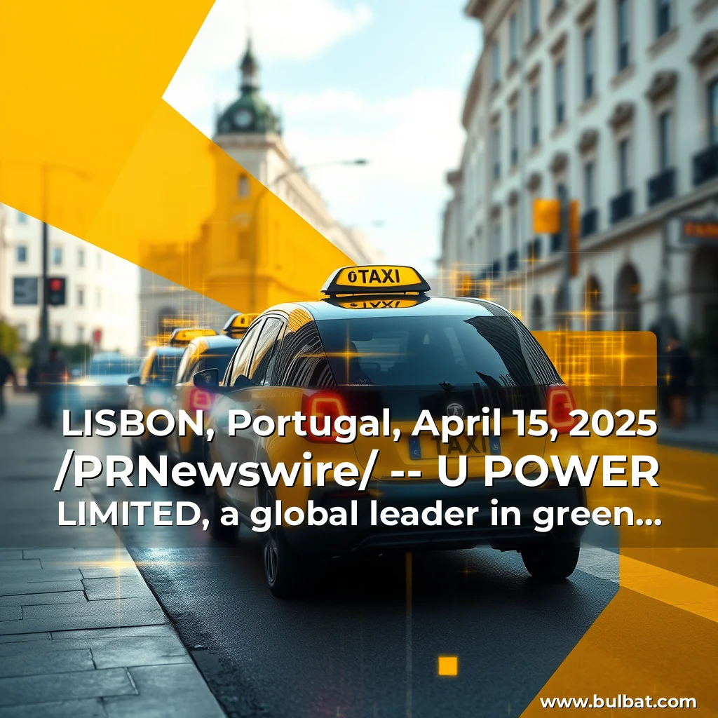 Read more about the article LISBON, Portugal, April 15, 2025 /PRNewswire/ — U POWER LIMITED, a global leader in green smart energy grid innovation, together with its ELMO joint venture partner ANTRAL, unveiled transformative plans to redefine urban mobility at ANTRAL’s 50th Anniversary & XVI Taxi Day, held from April 10 to 13, 2025, at the Lisbon Congress Center.