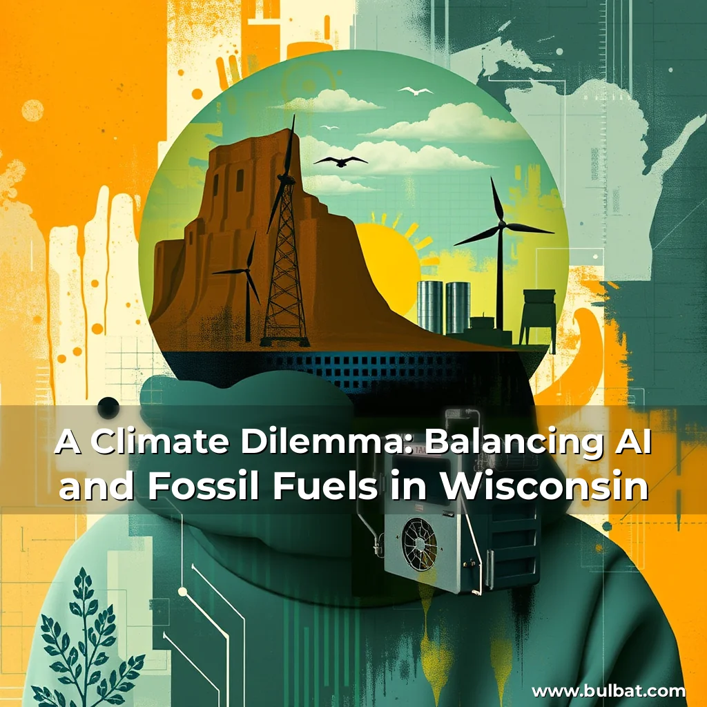 You are currently viewing A Climate Dilemma: Balancing AI and Fossil Fuels in Wisconsin