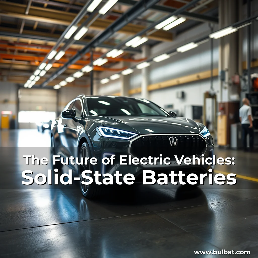You are currently viewing The Future of Electric Vehicles: Solid-State Batteries