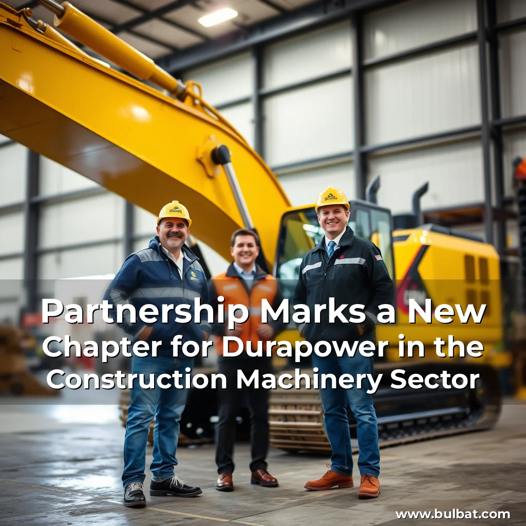 You are currently viewing Partnership Marks a New Chapter for Durapower in the Construction Machinery Sector
