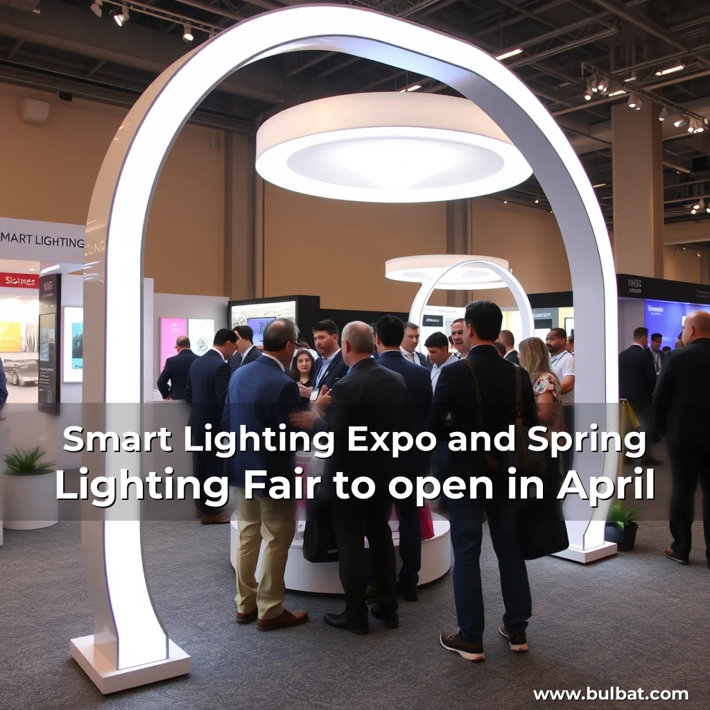 Read more about the article Smart Lighting Expo and Spring Lighting Fair to open in April