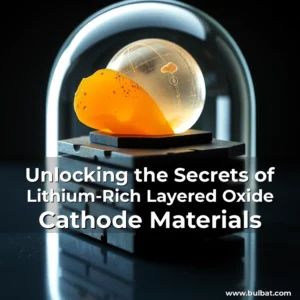 Read more about the article Unlocking the Secrets of Lithium-Rich Layered Oxide Cathode Materials