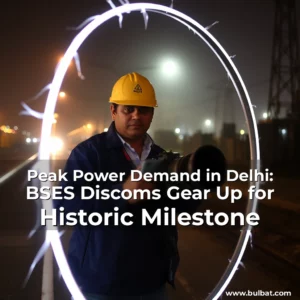Read more about the article Peak Power Demand in Delhi: BSES Discoms Gear Up for Historic Milestone