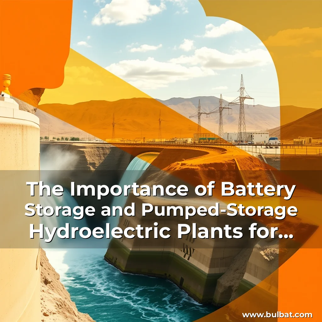 Read more about the article The Importance of Battery Storage and Pumped-Storage Hydroelectric Plants for Morocco’s Power Grid