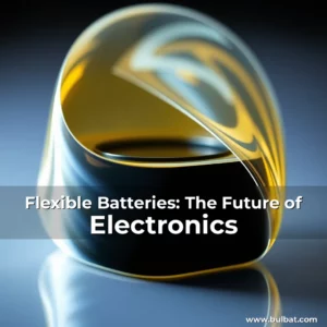 Read more about the article Flexible Batteries: The Future of Electronics