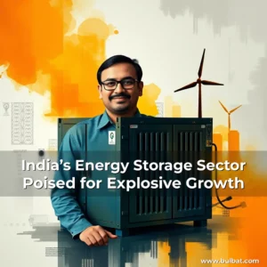 Read more about the article India’s Energy Storage Sector Poised for Explosive Growth