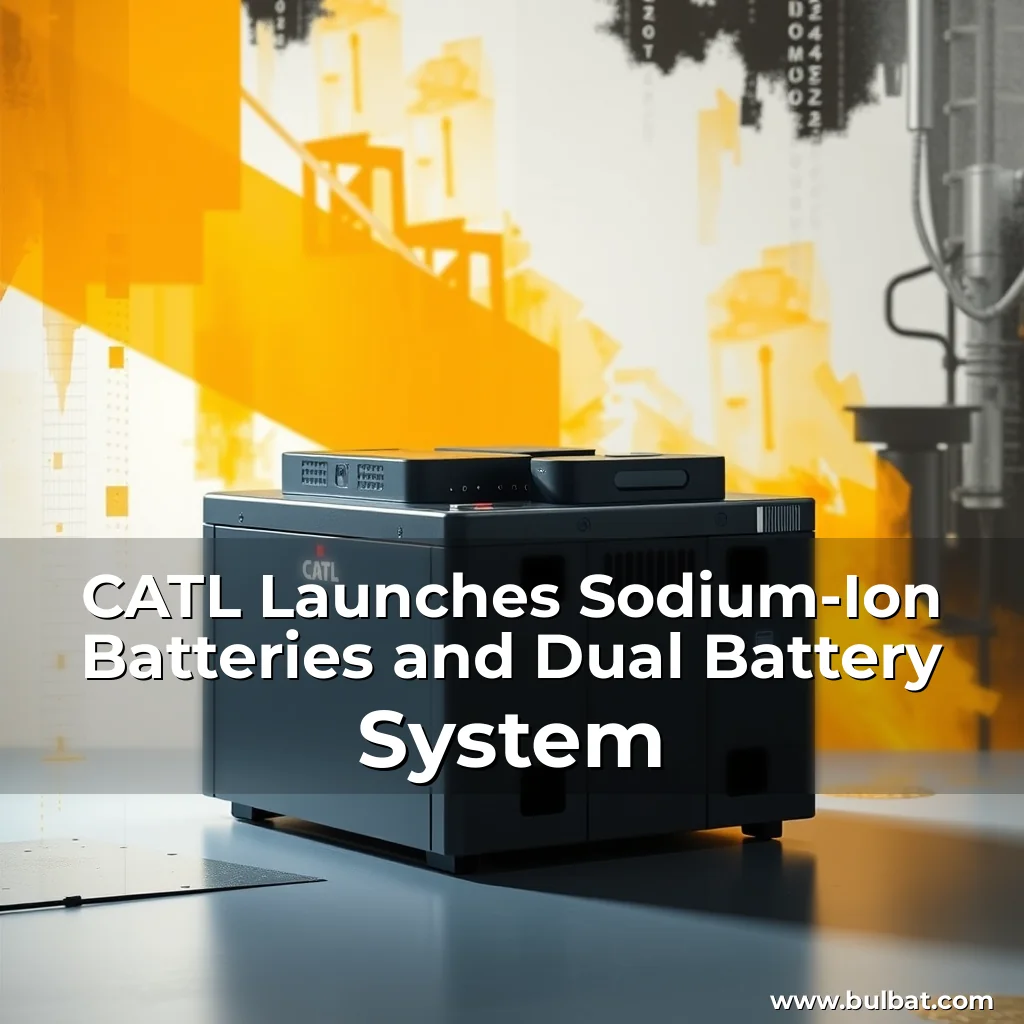 You are currently viewing CATL Launches Sodium-Ion Batteries and Dual Battery System