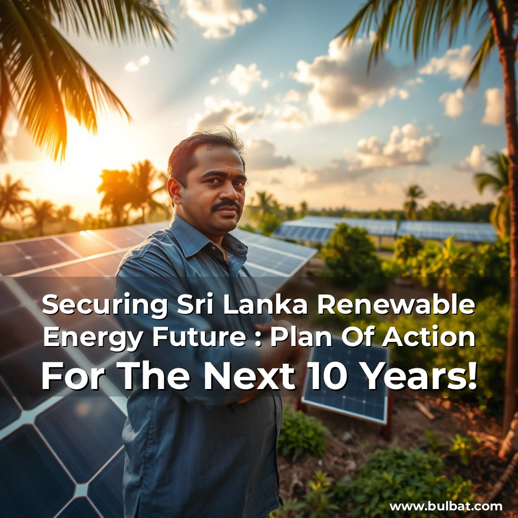 Read more about the article Securing Sri Lanka Renewable Energy Future : Plan Of Action For The Next 10 Years!
