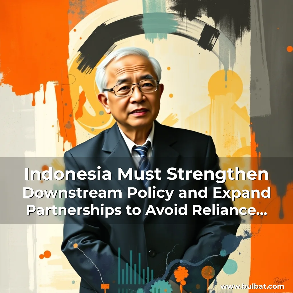 Read more about the article Indonesia Must Strengthen Downstream Policy and Expand Partnerships to Avoid Reliance on a Single Investment Partner