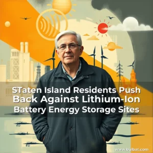 Artistic representation for STaten Island Residents Push Back Against Lithium-Ion Battery Energy Storage Sites