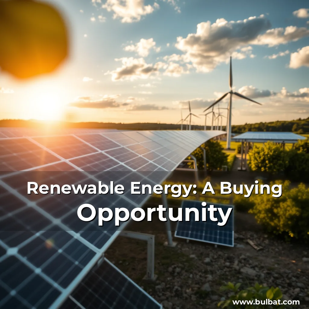 Read more about the article Renewable Energy: A Buying Opportunity