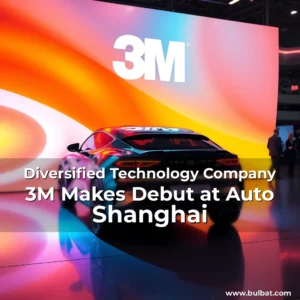 Artistic representation for Diversified Technology Company 3M Makes Debut at Auto Shanghai