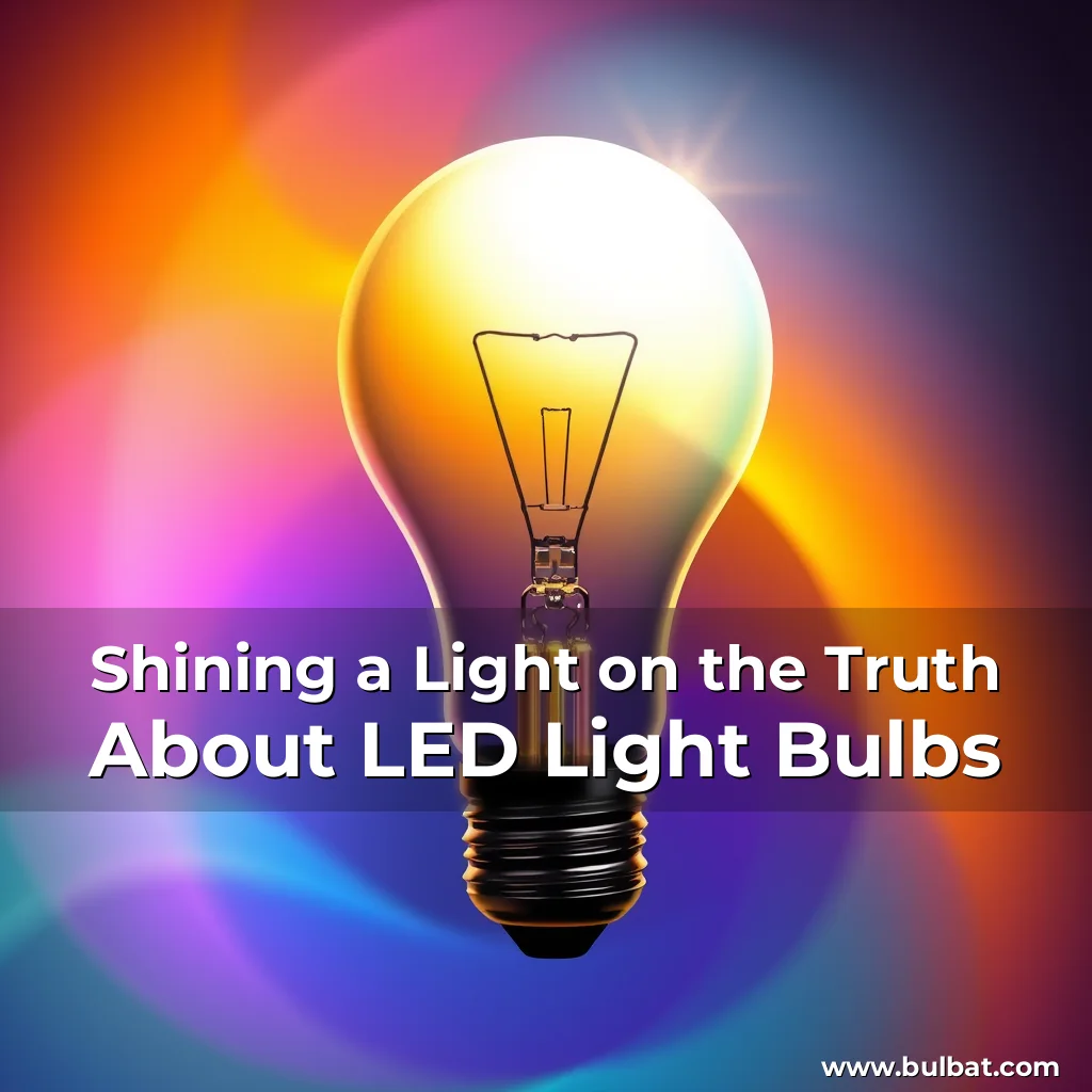 You are currently viewing Shining a Light on the Truth About LED Light Bulbs