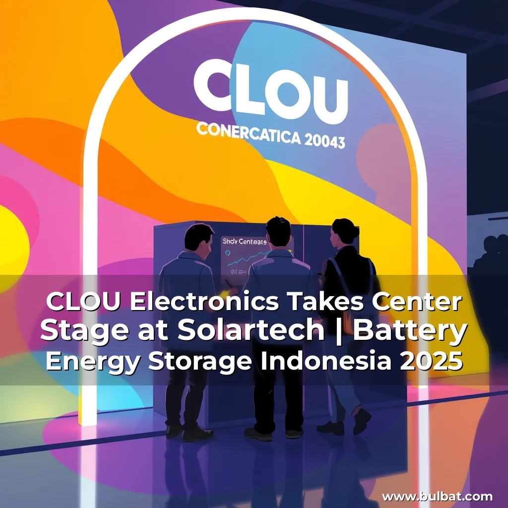 Read more about the article CLOU Electronics Takes Center Stage at Solartech | Battery Energy Storage Indonesia 2025