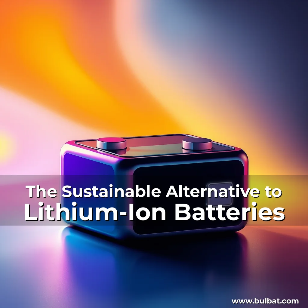 You are currently viewing The Sustainable Alternative to Lithium-Ion Batteries
