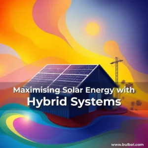 Artistic representation for Maximising Solar Energy with Hybrid Systems