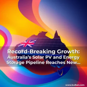 Read more about the article Record-Breaking Growth: Australia’s Solar PV and Energy Storage Pipeline Reaches New Heights