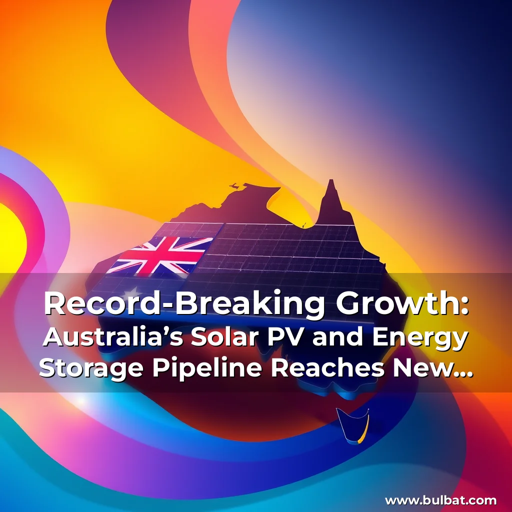 You are currently viewing Record-Breaking Growth: Australia’s Solar PV and Energy Storage Pipeline Reaches New Heights