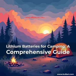 Read more about the article Lithium Batteries for Camping: A Comprehensive Guide