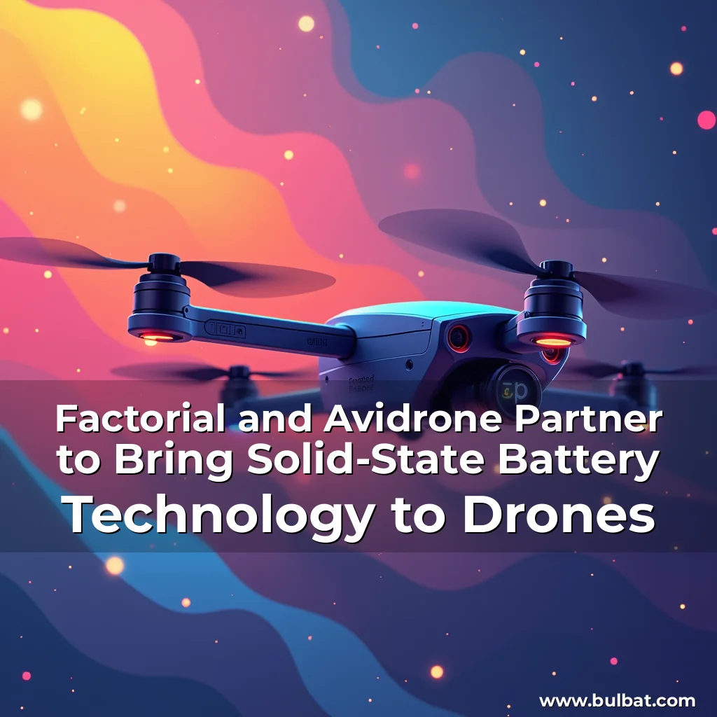 Read more about the article Factorial and Avidrone Partner to Bring Solid-State Battery Technology to Drones