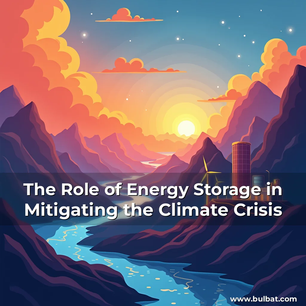 You are currently viewing The Role of Energy Storage in Mitigating the Climate Crisis