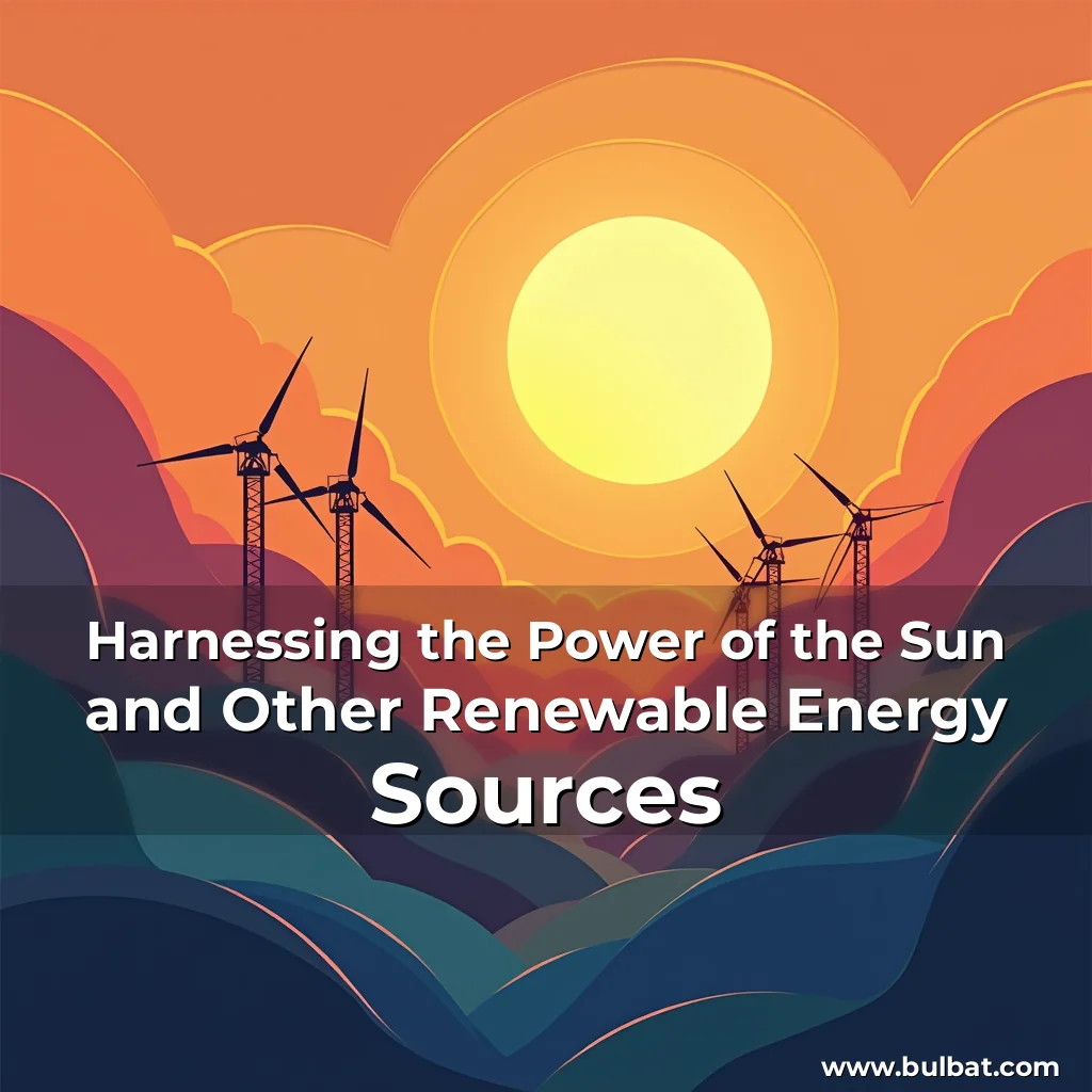 You are currently viewing Harnessing the Power of the Sun and Other Renewable Energy Sources
