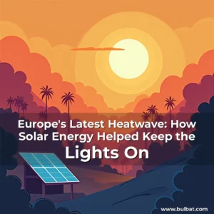 Read more about the article Europe’s Latest Heatwave: How Solar Energy Helped Keep the Lights On