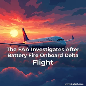 Read more about the article The FAA Investigates After Battery Fire Onboard Delta Flight