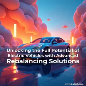 Artistic representation for Unlocking the Full Potential of Electric Vehicles with Advanced Rebalancing Solutions