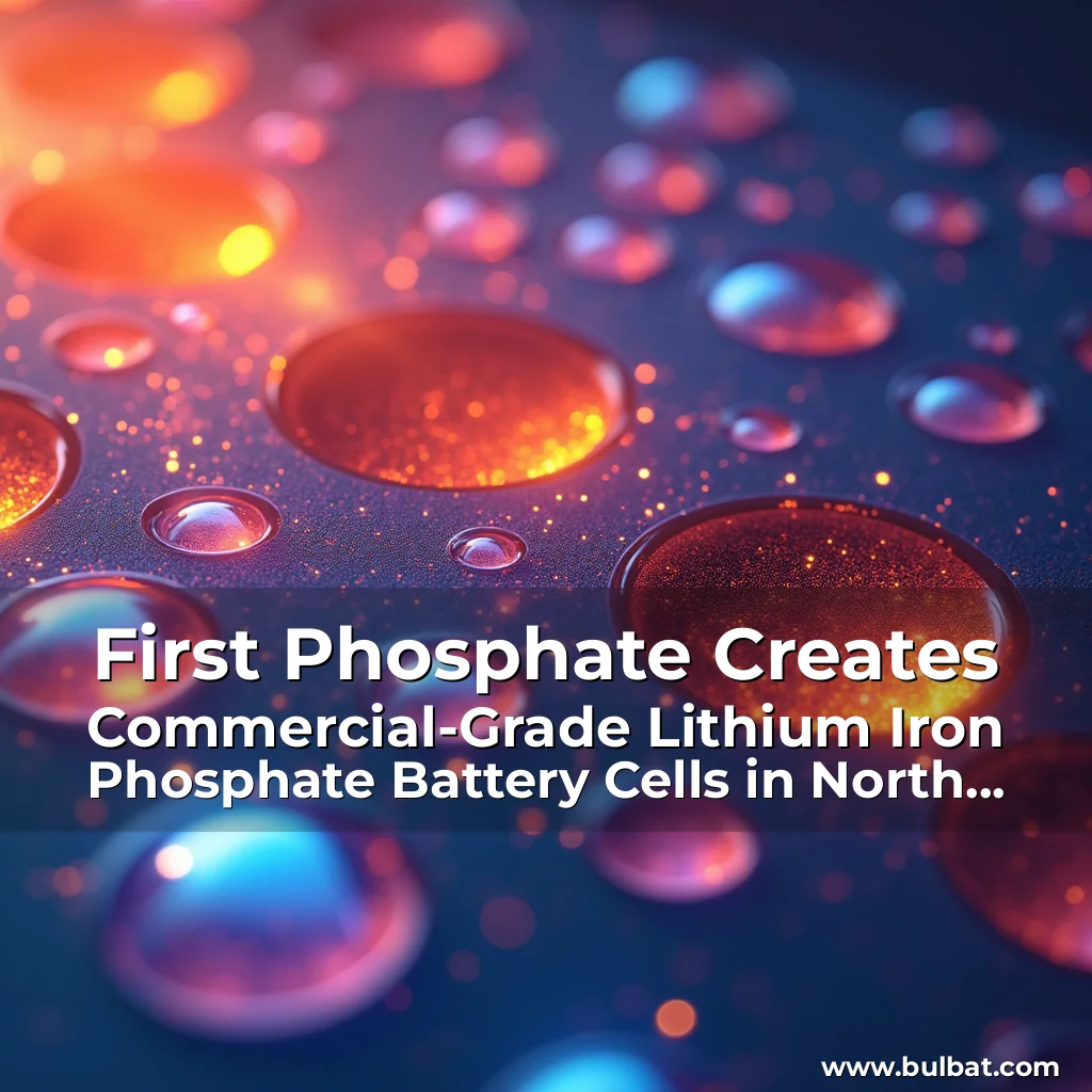 You are currently viewing First Phosphate Creates Commercial-Grade Lithium Iron Phosphate Battery Cells in North America