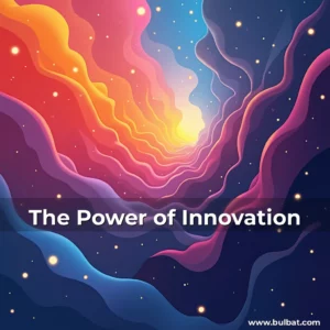 Artistic representation for The Power of Innovation