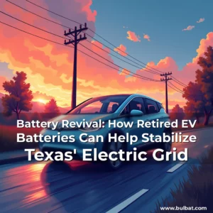 Read more about the article Battery Revival: How Retired EV Batteries Can Help Stabilize Texas’ Electric Grid