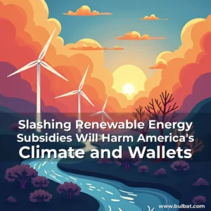 Read more about the article Slashing Renewable Energy Subsidies Will Harm America’s Climate and Wallets