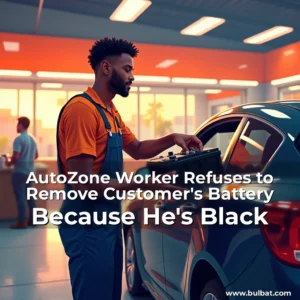 Read more about the article AutoZone Worker Refuses to Remove Customer’s Battery Because He’s Black