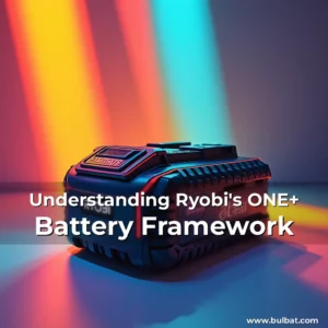 Read more about the article Understanding Ryobi’s ONE+ Battery Framework