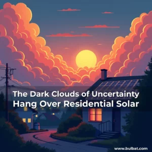 Read more about the article The Dark Clouds of Uncertainty Hang Over Residential Solar